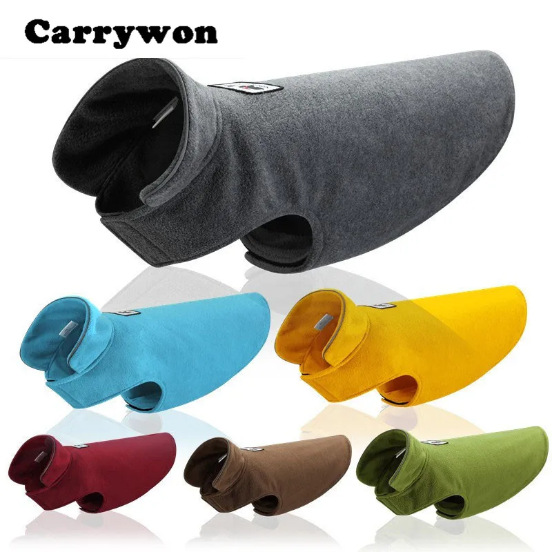 Carrywon новая зимняя одежда для собак куртка флисовая модная маленьких средних и