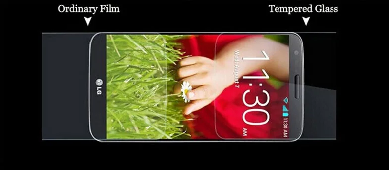 TOP Amazing Anti-fingerprint 0.20mm ultra thin Tempered Glass Screen Protector for LG Optimus G2 D802 Anti-Explosion Film | Мобильные