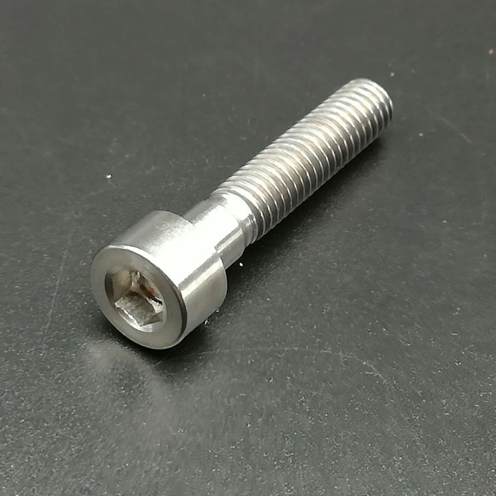 1 шт. болт DIN912 M6x30mm Titanium Ti клейкая головка шестигранный винты для велосипеда