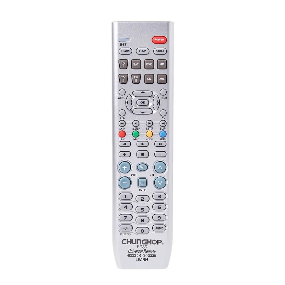 8В1 умный универсальный пульт дистанционного управления для ТВ VDO DVD CD AUD SAT|universal