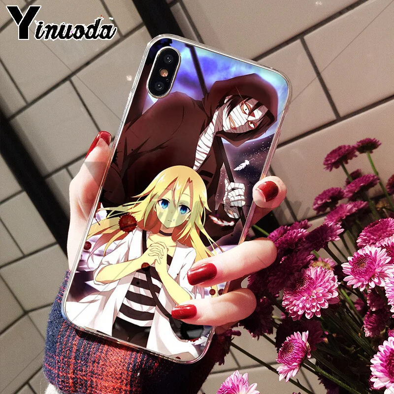 Роскошный качественный чехол Yinuoda с изображением ангелов смерти для Apple iPhone 8 7 6 6S