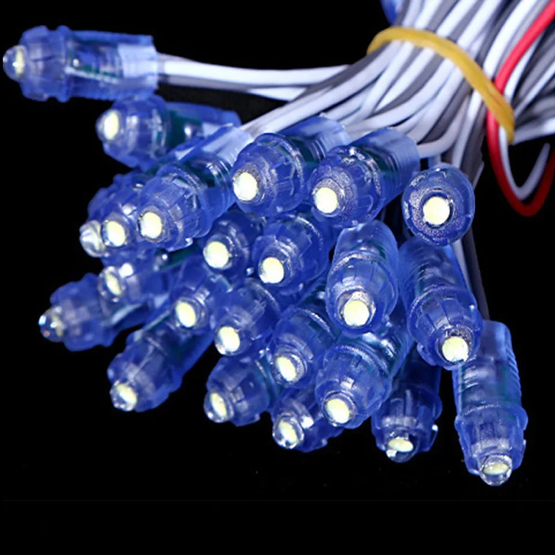 Светодиодный модуль 9 мм одноцветные пиксельные модули DC5V IP67 водонепроницаемые