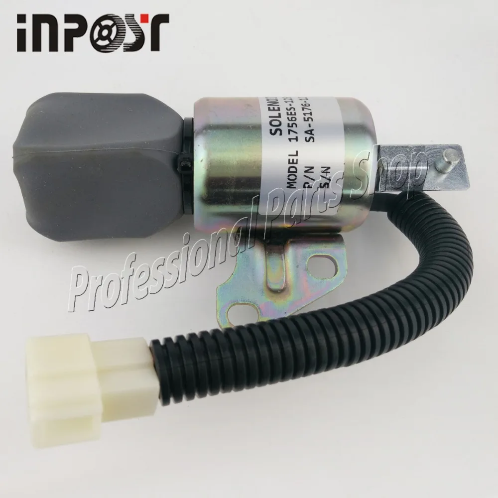

Топливный стоп Soleniod для Kubota 17520-60013, 1756ES-12SUC5B1S5, SA-5176-12