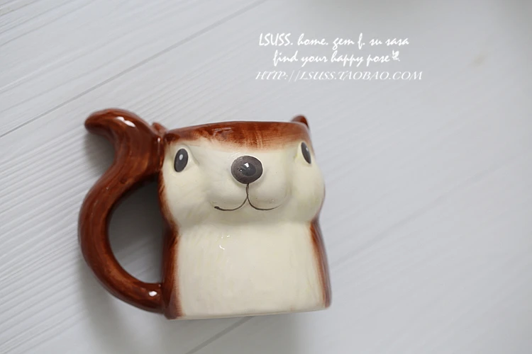 2015 новый белка фарфор керамика домашнего декора украшения моделирования