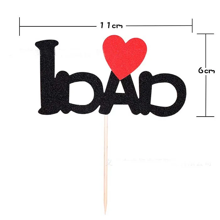 Праздничные товары топперы для торта баннер фруктовых капкейков и выпечки с