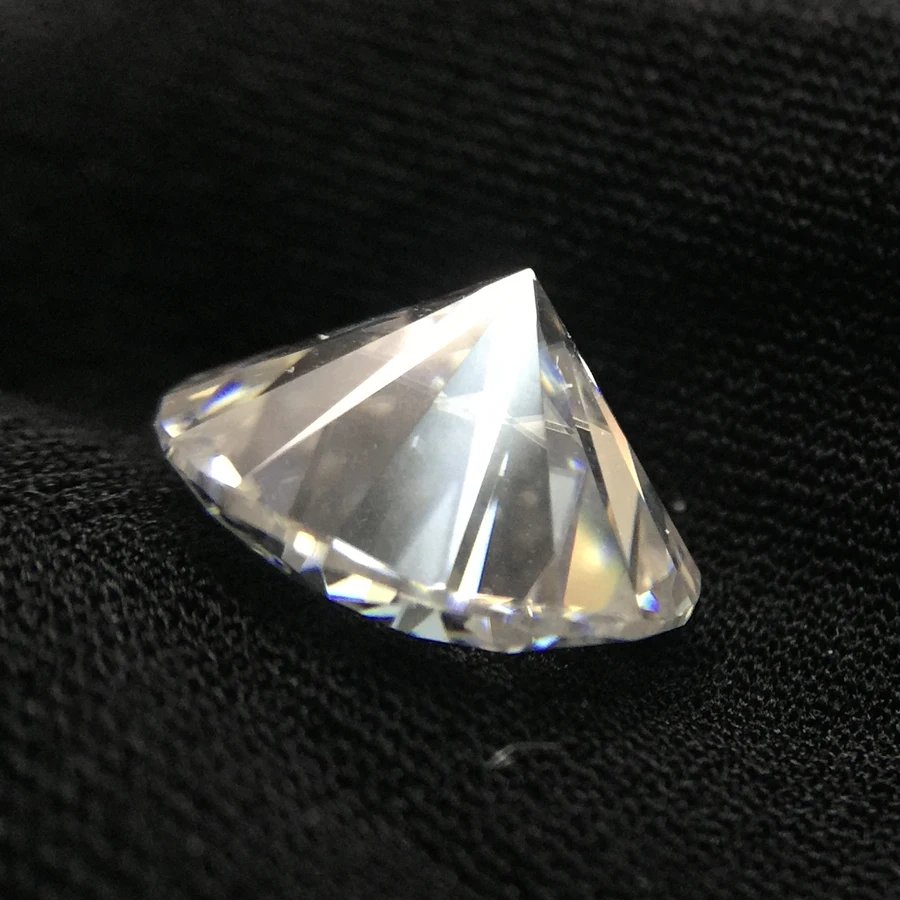 Круглый Блестящий вырез 1.2ct карат 7 0 мм цвет GH Moissanite Свободный Камень VVS1