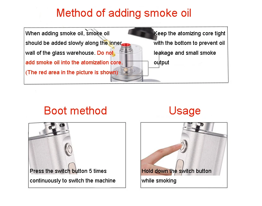 Новая электронная сигарета HT 60W набор Vape ручка электронные сигареты подходит для