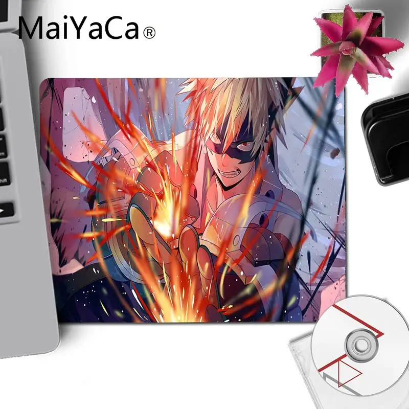 Красивое аниме MaiYaCa мой герой Академия Bakugou Katsuki пользовательский коврик для мыши