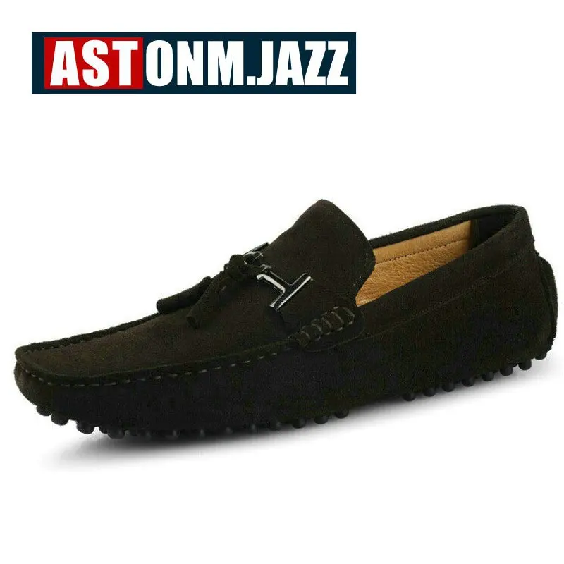 2017 мужские повседневные замшевые лоферы ручной работы дышащие кожаные