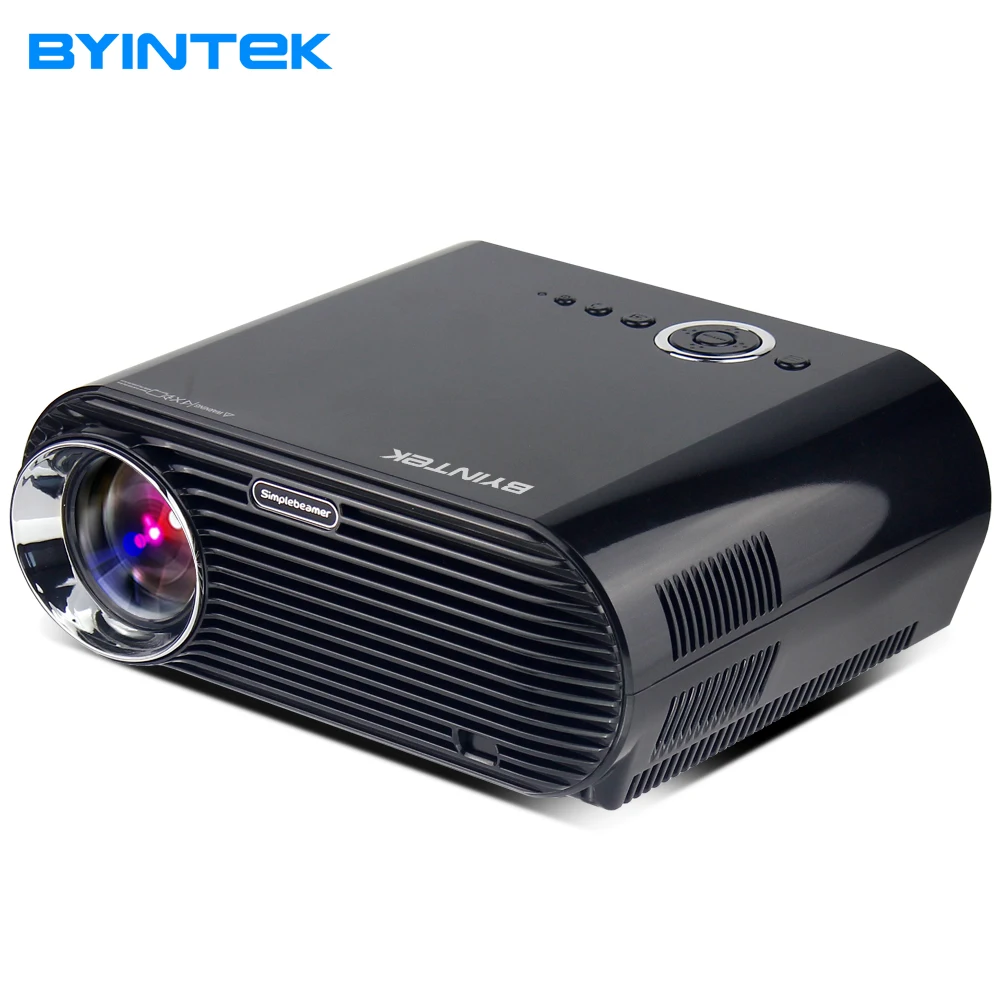 Byintek BL127 Новинка 2017 года Дизайн 720 P 1080 фильм Кино USB HDMI VGA acto Проектор для домашнего