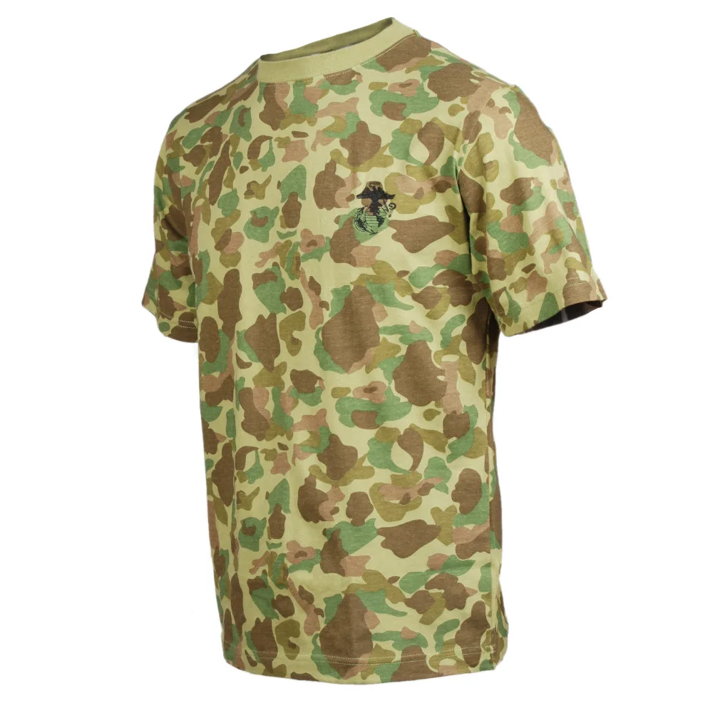 Футболка американского Тихоокеанского камуфляжа WW2 размера 35065|t-shirt batwing|t-shirt