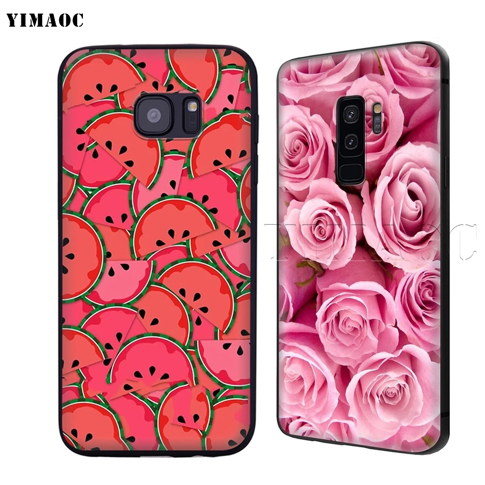 YIMAOC Ska Man Girl Мягкий силиконовый чехол для Samsung Galaxy S6 S7 Edge S8 S9 Plus A3 A5 A6 Note 8 9 | Мобильные
