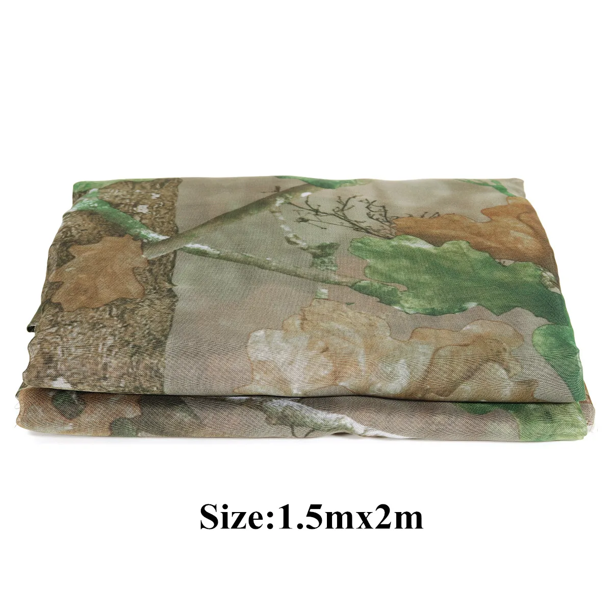 1.5x2m Новинка, 5 разных размеров, многофункциональная камуфляжная сетка, слепое плетение, приманка для птиц, Охотничья лесная походная Военная камуфляжная сетка - Цвет: 1.5x2m