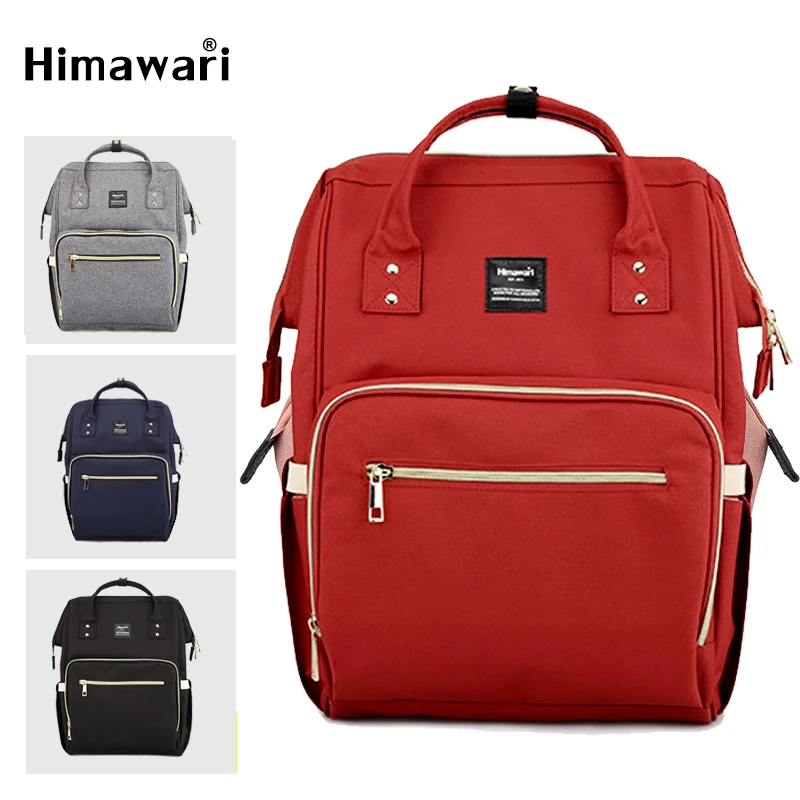 

Himawari Classic Diaper Bag Fashion Women Travel Backpacks Laptop Larger Capacity Mummy Maternity Nappy Bag Bolsa Maternidade