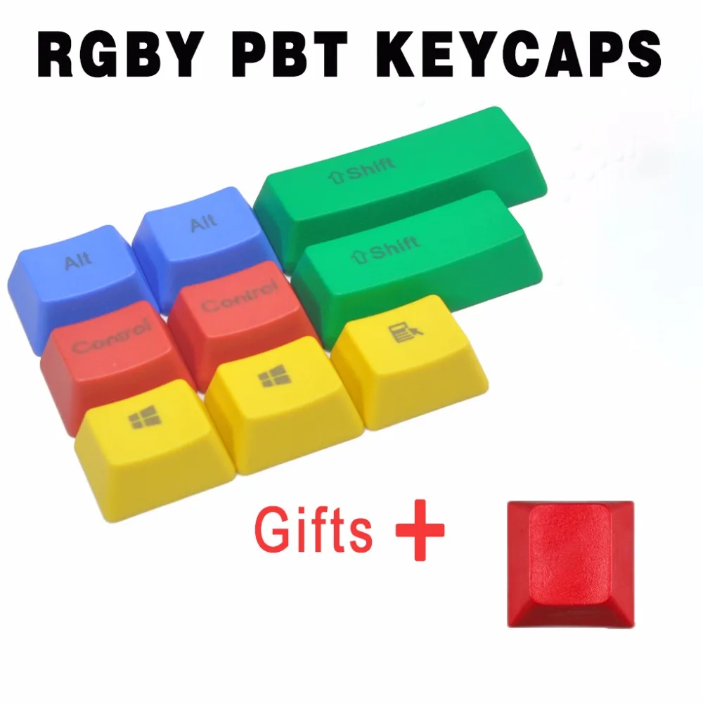 PBT Keycaps RGBY механическая клавиатура толщина Keycool 10 Key Cherry Mx для Corsair IKBC Logitech Razer Type