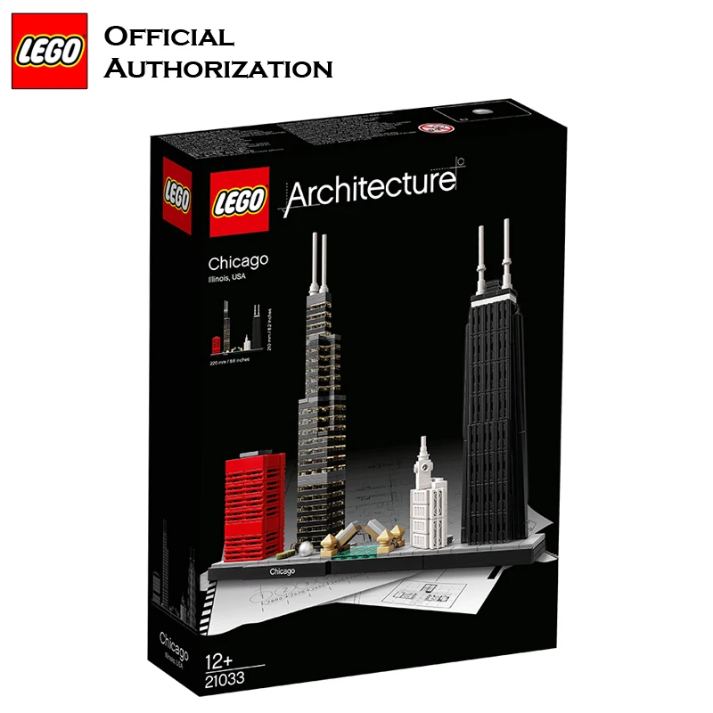 Новинка 2018 строительные блоки серии LEGO Architecture игрушки 444 шт. для путешествий