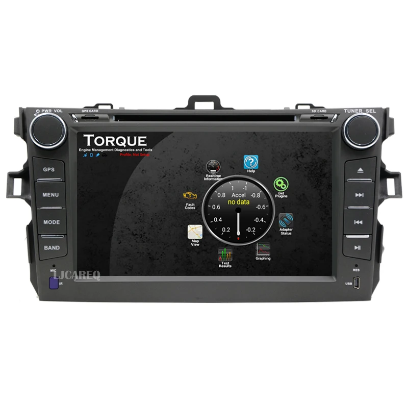 8 &quotAndroid 1 автомобильный DVD плеер GPS навигация для Toyota Corolla 2006 2007 2008 2009 2010 2011