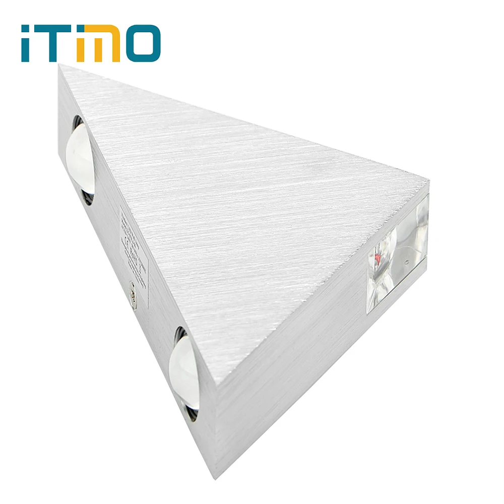 ITimo Крытый Открытый вечерние лампы романтический современный модный светильник ing Домашний Светильник ing 3 Вт треугольник Ночной светильник светодиодный настенный светильник украшение