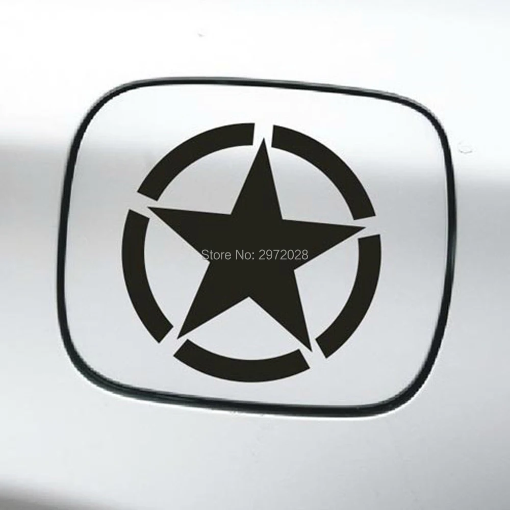 Классический фильм стайлинга автомобилей армии США Звезда Стикеры украшение
