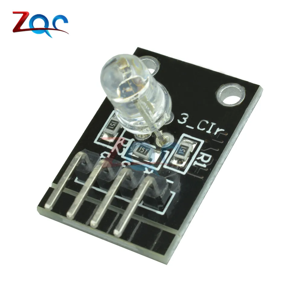 5 шт./лот KY 016 4 Pin RGB LED Сенсор модуль для Arduino|module for arduino|module ledmodule sensor |