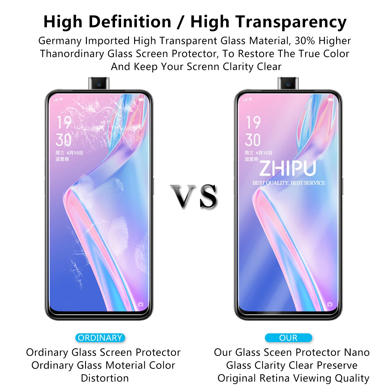 Закаленное стекло для OPPO K3 Youth Edition защита экрана 2.5D 9H закаленное защитная