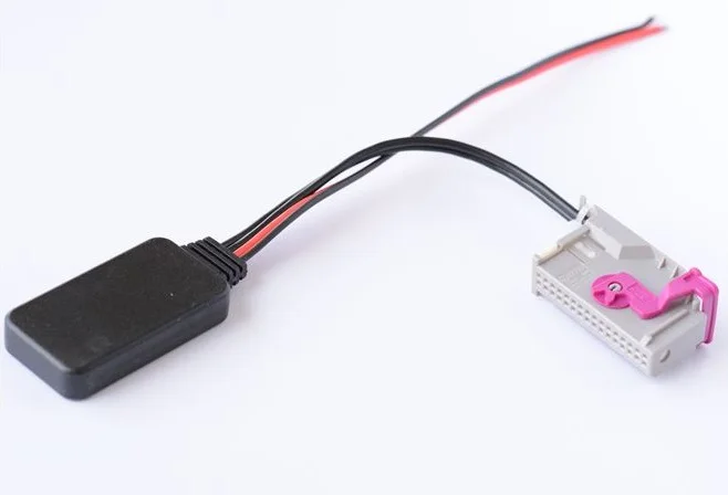 Фото Беспроводной Bluetooth 32 Pin адаптер Aux кабель авто музыкальный аудио приемник для Audi A3