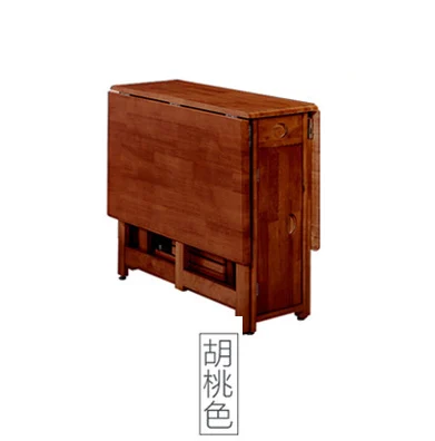 1 Set Table Chair Combination Multifunction Modern Simplicity Style Solid Wood Scalable Folding Dining Room Desk | Мебель