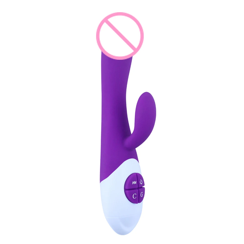 Женский Кролик вибратор фаллоимитатор G spot стимулятор силиконовый массажер