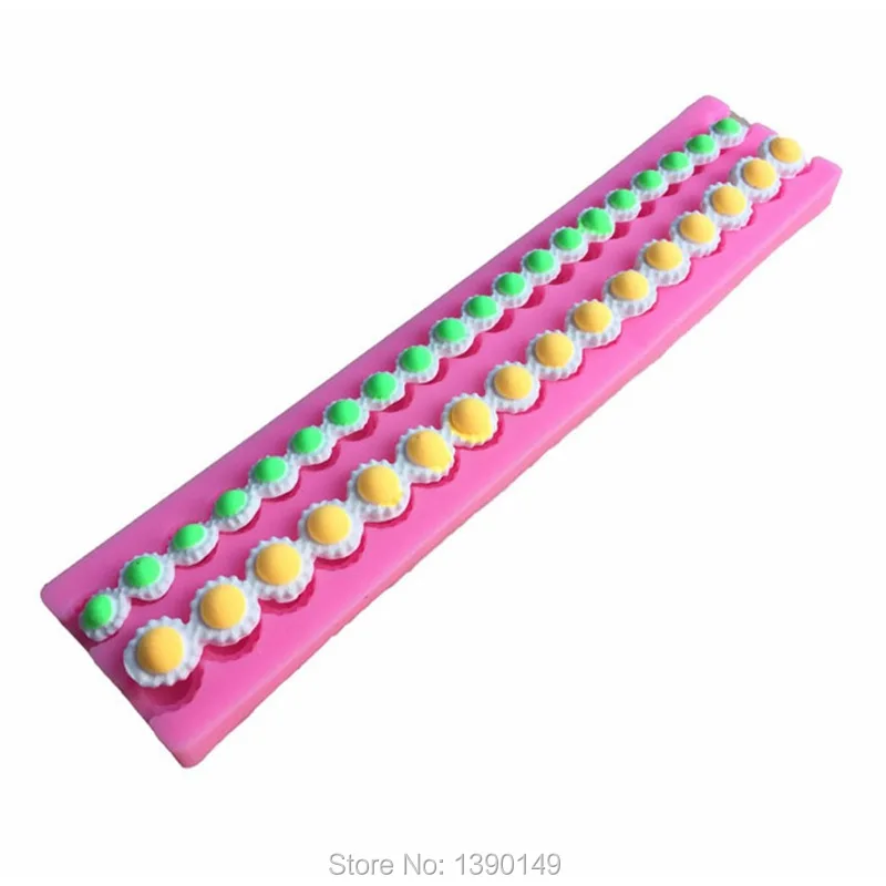 Тиффани жемчужные бусины силиконовая форма для тортов форма для фонданта декорирования инструменты Вилтон поп.