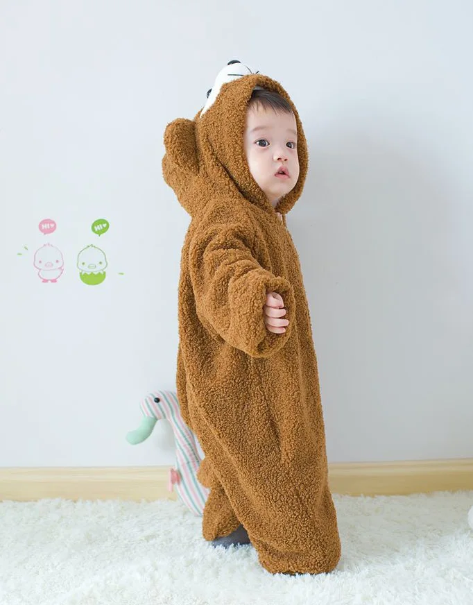2016 Новый Duffy медведь Onesie/пижамы/комбинезон для малыша Косплэй костюм детские