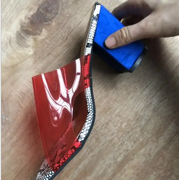 2019 г. Женские сандалии пикантная Модная Повседневная Удобная прозрачная