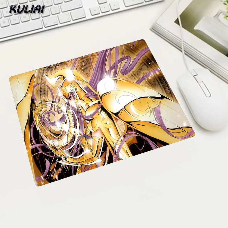 Классический Коврик для мыши XGZ Saint Seiya в стиле аниме прямоугольный резиновый