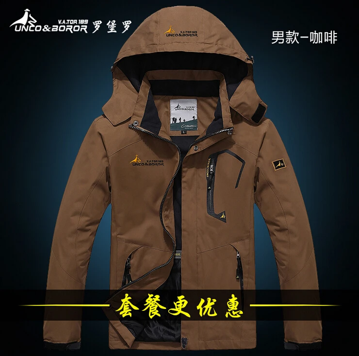 Плотная теплая ветрозащитная водонепроницаемая куртка с плюшевой подкладкой