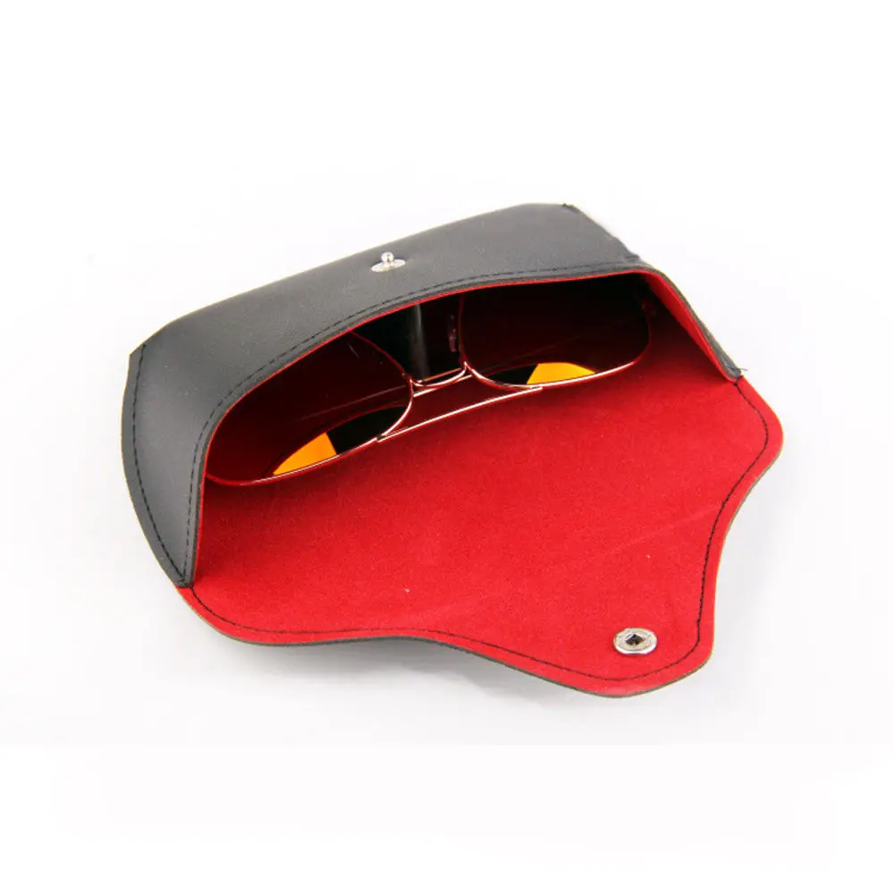 Прочный Чехол для очков из искусственной кожи Винтажные Солнцезащитные очки