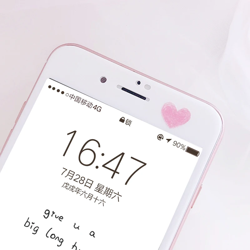 2 шт Простой любовь телефон чехол для iphone 6/6splus закаленное стекло крышка 7/8 plus +