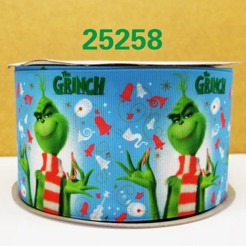 Бесплатная доставка 50 ярдов мультфильм печатных grosgrain ленты 25259|Ленты для шитья| |