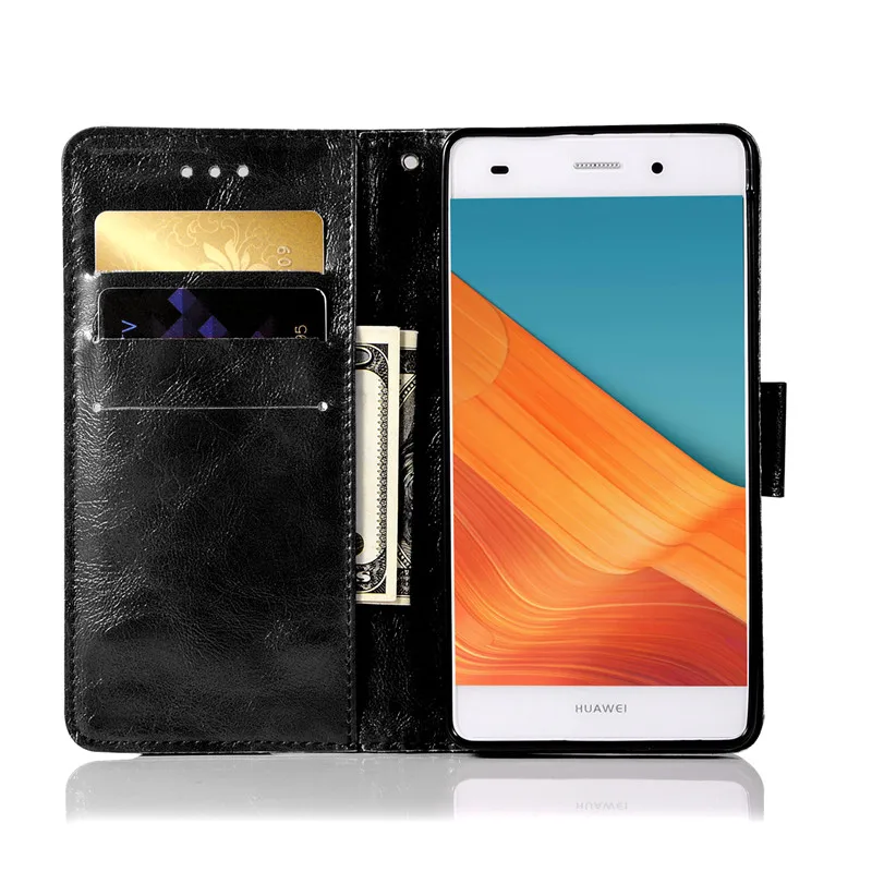 Чехол для телефона из искусственной кожи Huawei Ascend P8 Lite P 8 2016 P8lite женский флип-чехол