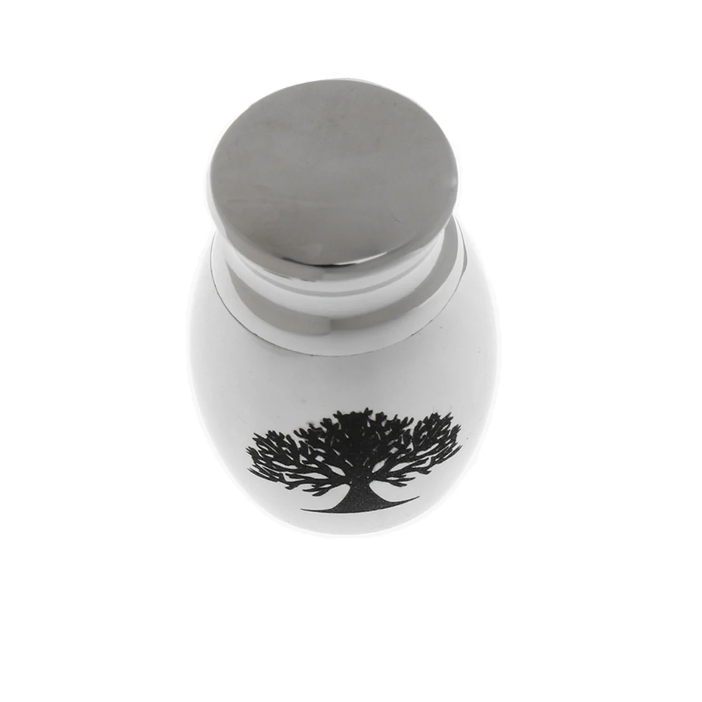 Mini Stainless Steel Funeral Cremation Urn Container Tree Of Life | Украшения и аксессуары