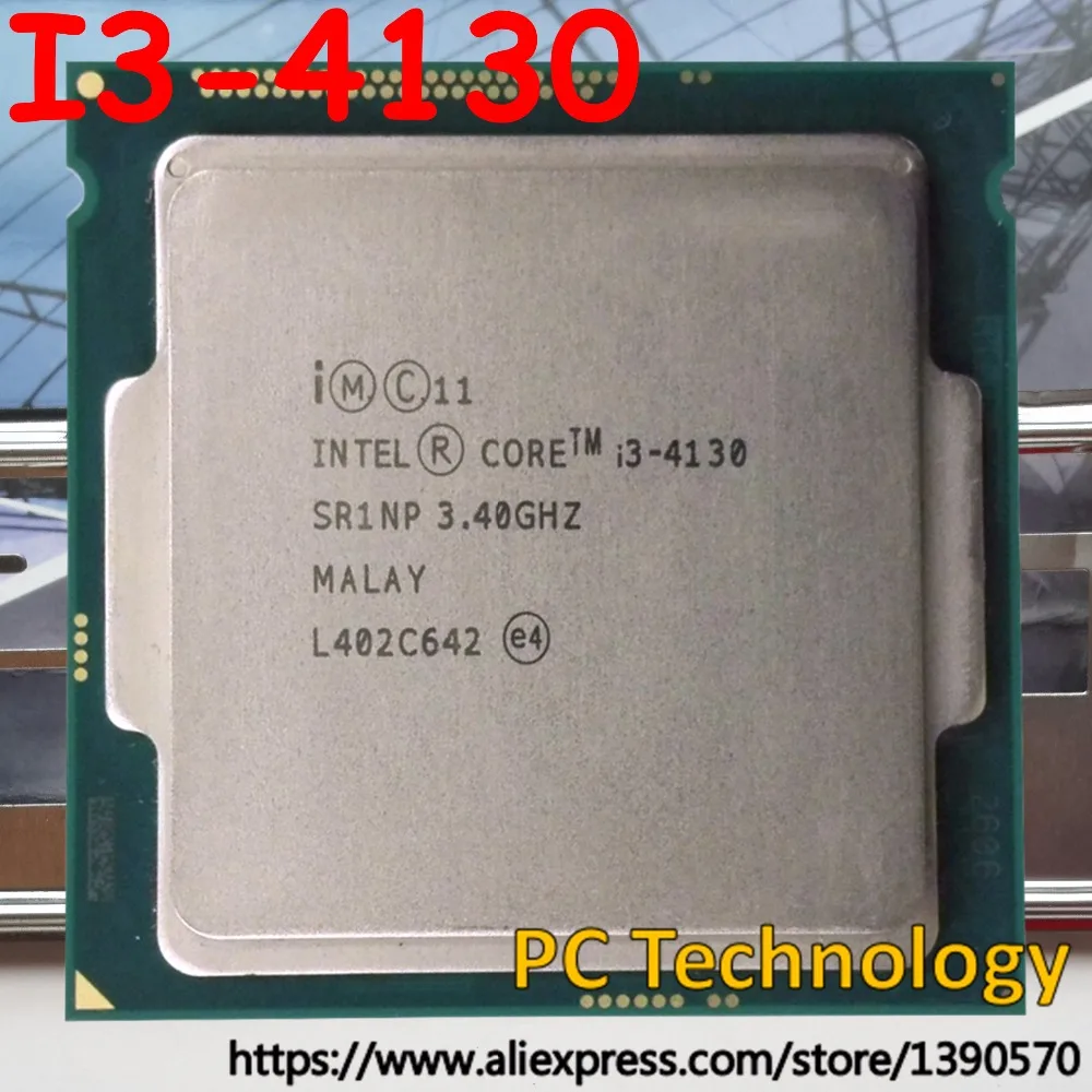 Оригинальный процессор Intel CORE I3 4130 3 00 ГГц 3M LGA1150 54 Вт десктопный двухъядерный