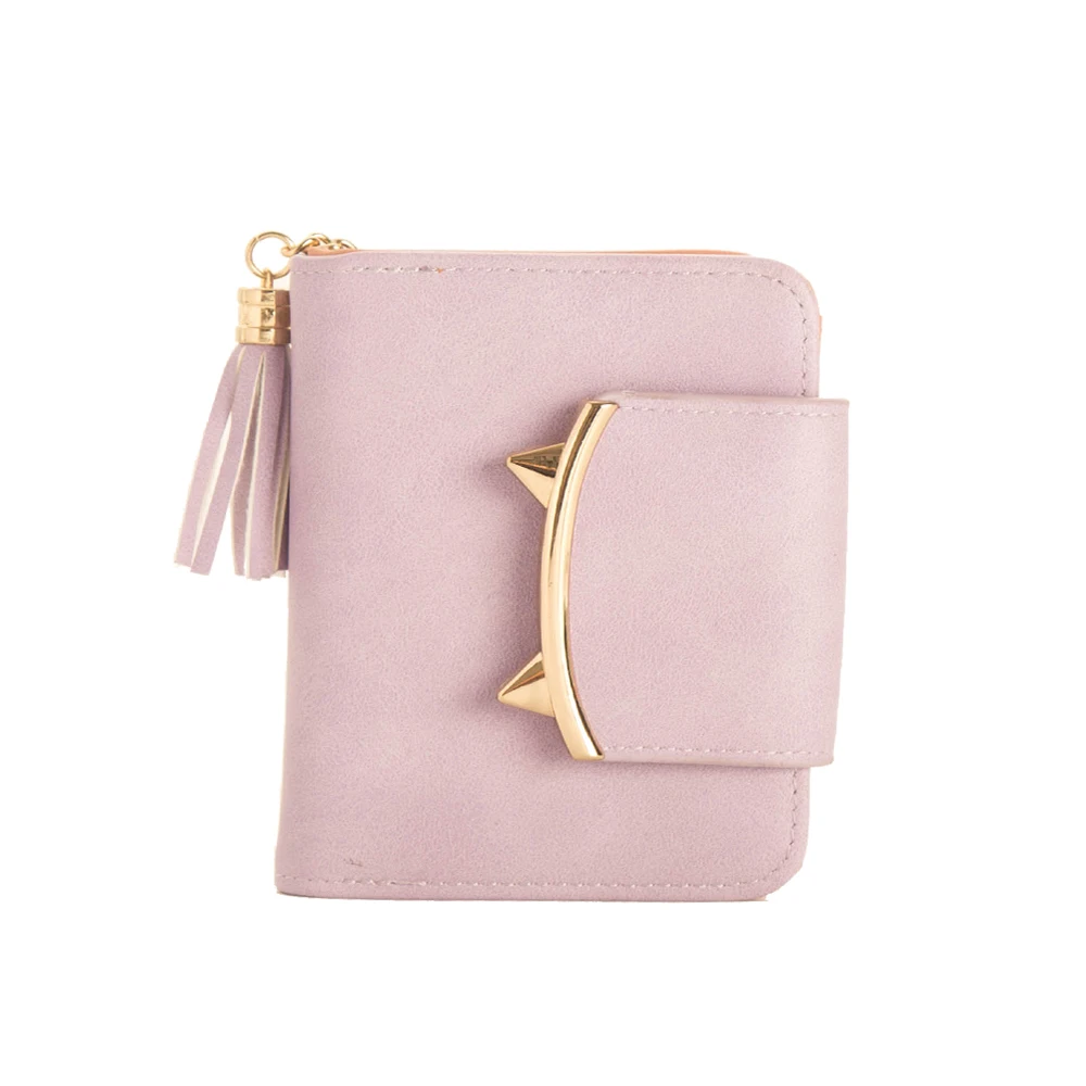 Кошельки для женщин кошелек женский дропшиппинг леди Кот милый из искусственной