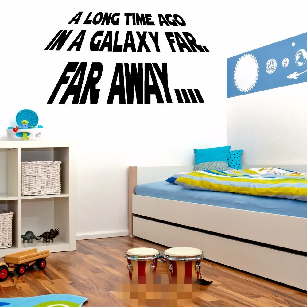 Бесплатная доставка Звездные войны Цитата давным давно в Галактике далеко от