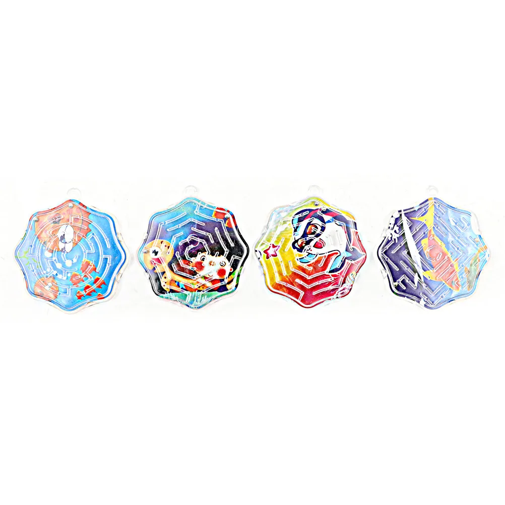 4 unids/lote de juguete para ni&ntilde;os con forma de laberinto m&aacute;gico-1