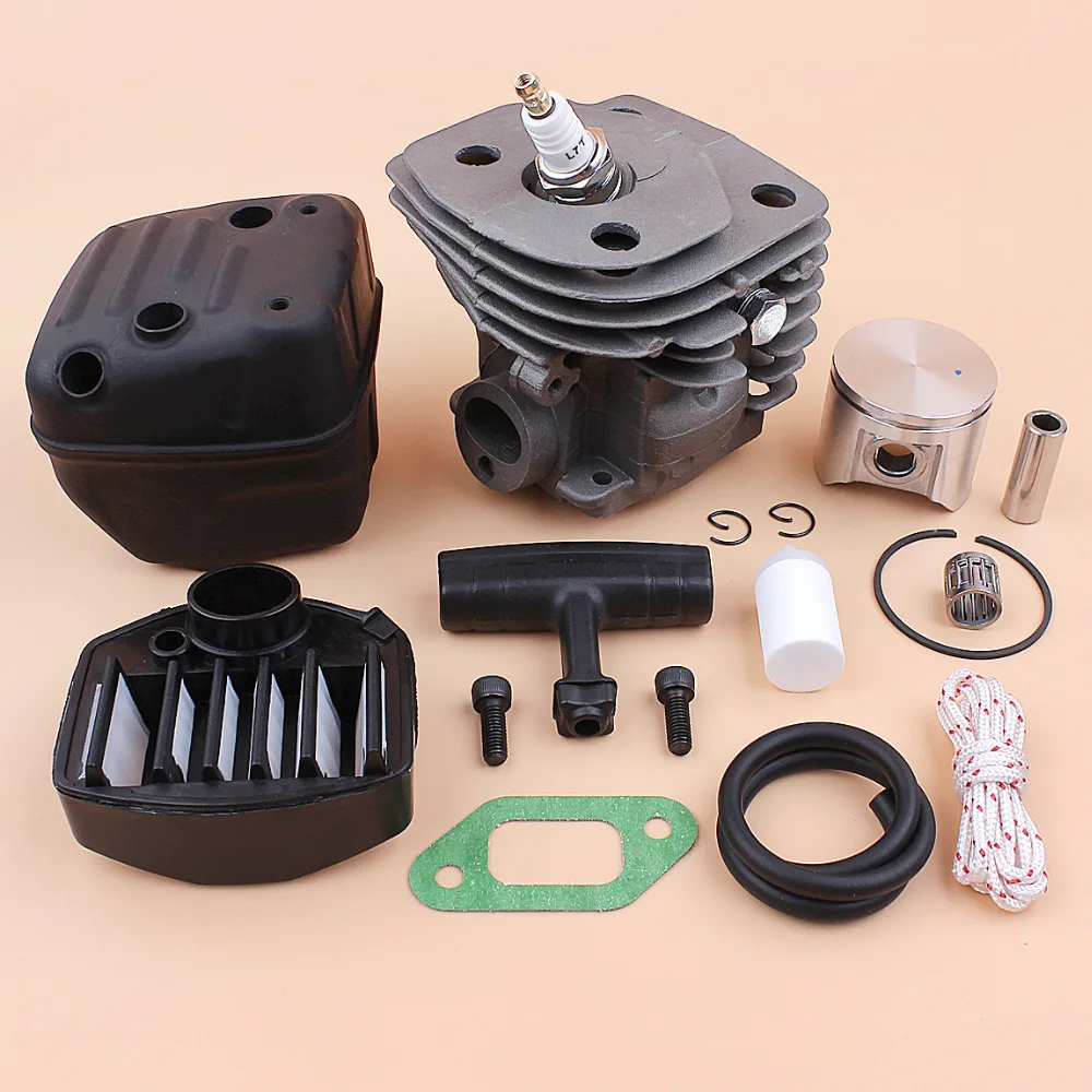 47 мм цилиндрический фотоглушитель винт воздушный фильтр комплект для HUSQVARNA 357 357XP