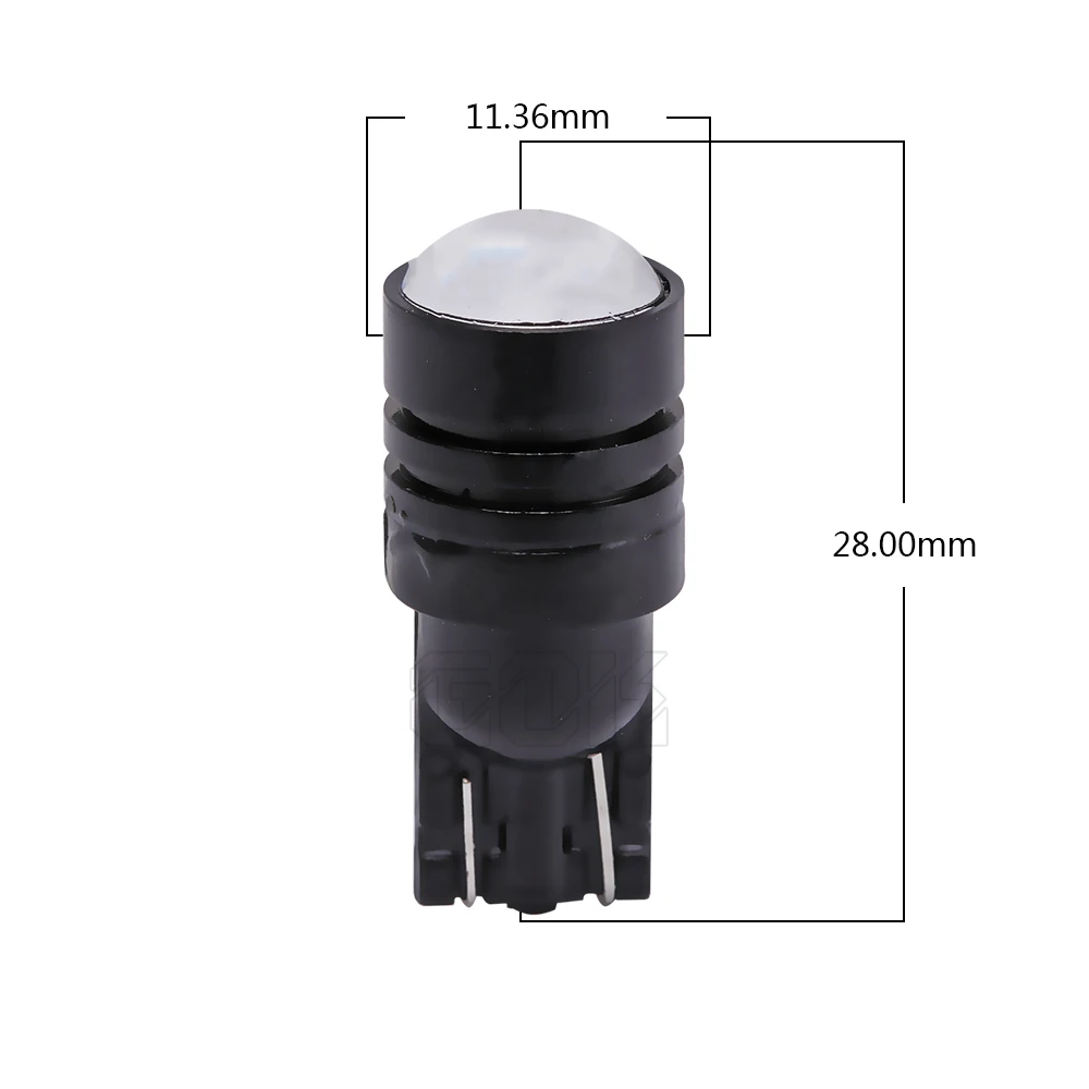 10 х высококачественный светодиодный автомобильный Стайлинг T10 led 2smd 5730 5630 t10