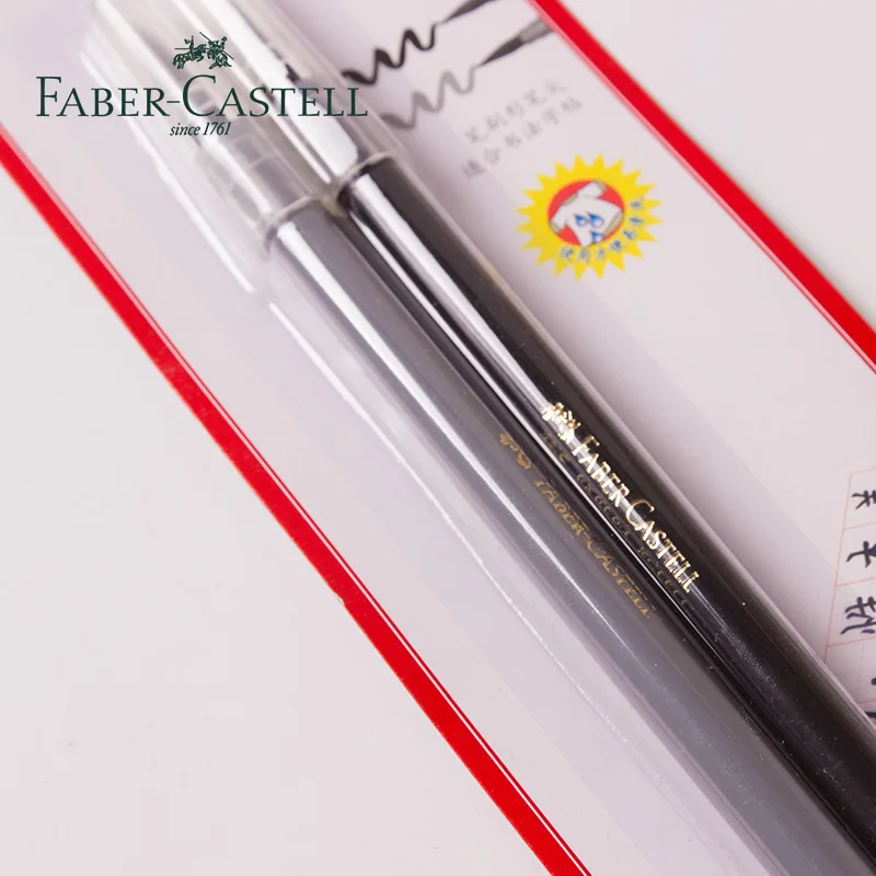 2 шт./лот Faber-Castell мягкая кисть каллиграфическая ручка эскиз Дизайн Ручная буква