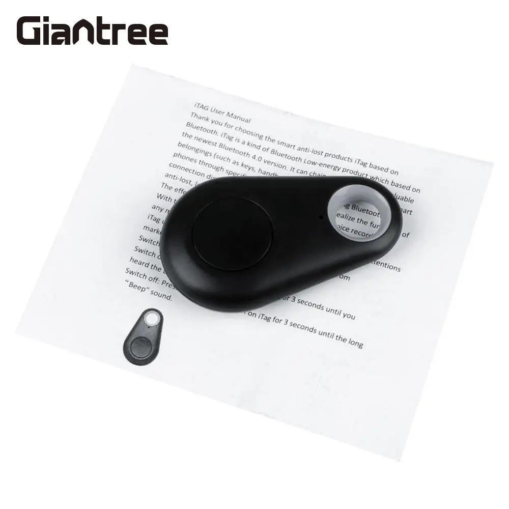Giantree черный 3 шт. беспроводной Bluetooth 4 0 сигнализация умный анти потерянный трекер