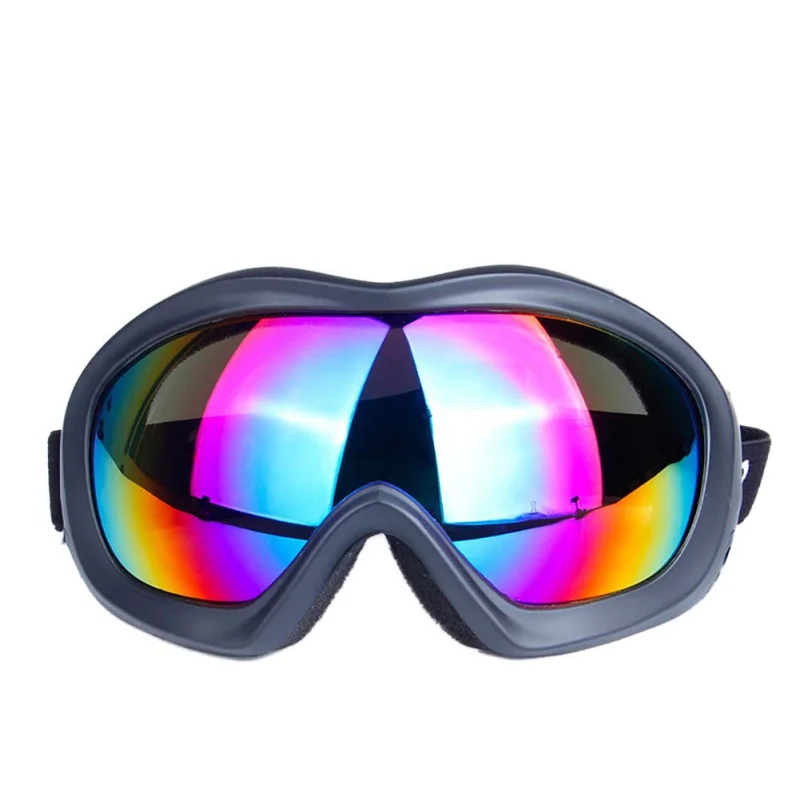 

Color Lens Ski Snowboard Anti-UV Goggles Prevent Wind Snowmobile Dirt Bike Glasses Motocross Off-Road Eyewear