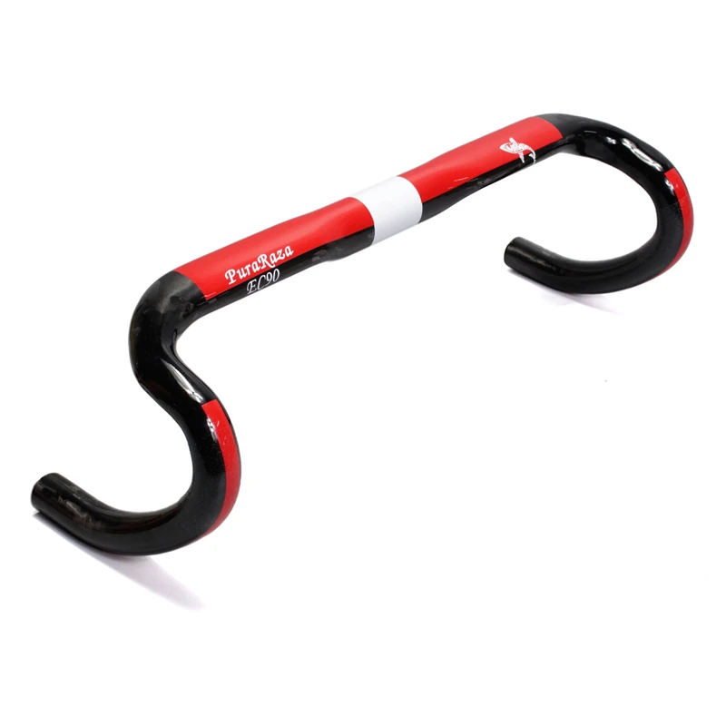 Новинка 2017 углеродное волокно руль для дорожного велосипеда EC90 мотоцикла 400 420 440