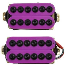 2 шт. металлические пикапы с двойной катушкой мостовой шеей Humbucker