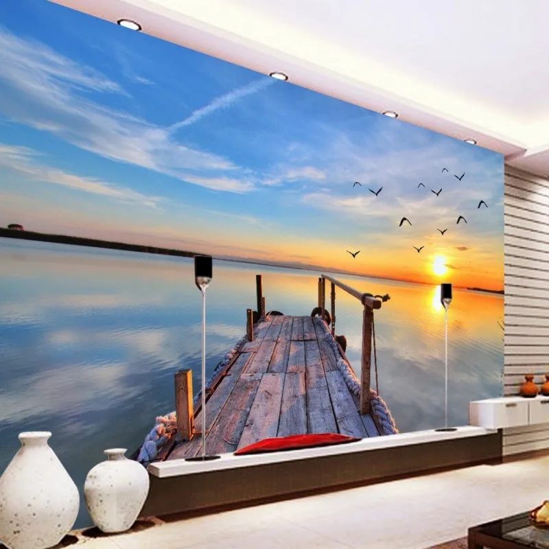 Прямая поставка фотообои с изображением коломака 3D стены красивые морские обои